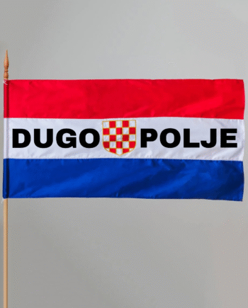 Povijesna zastava s natpisom po želji